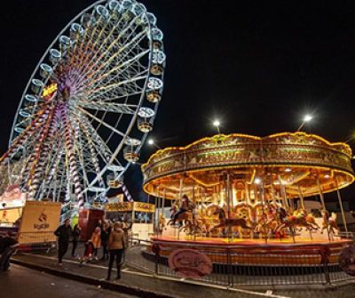 RDS Christmas Market with Ferris Wheel 