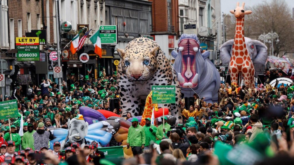 St Patrick’s Day in Dublin