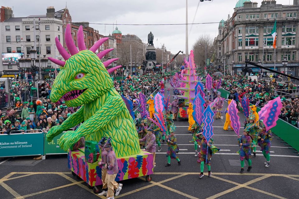 St Patrick’s Day in Dublin